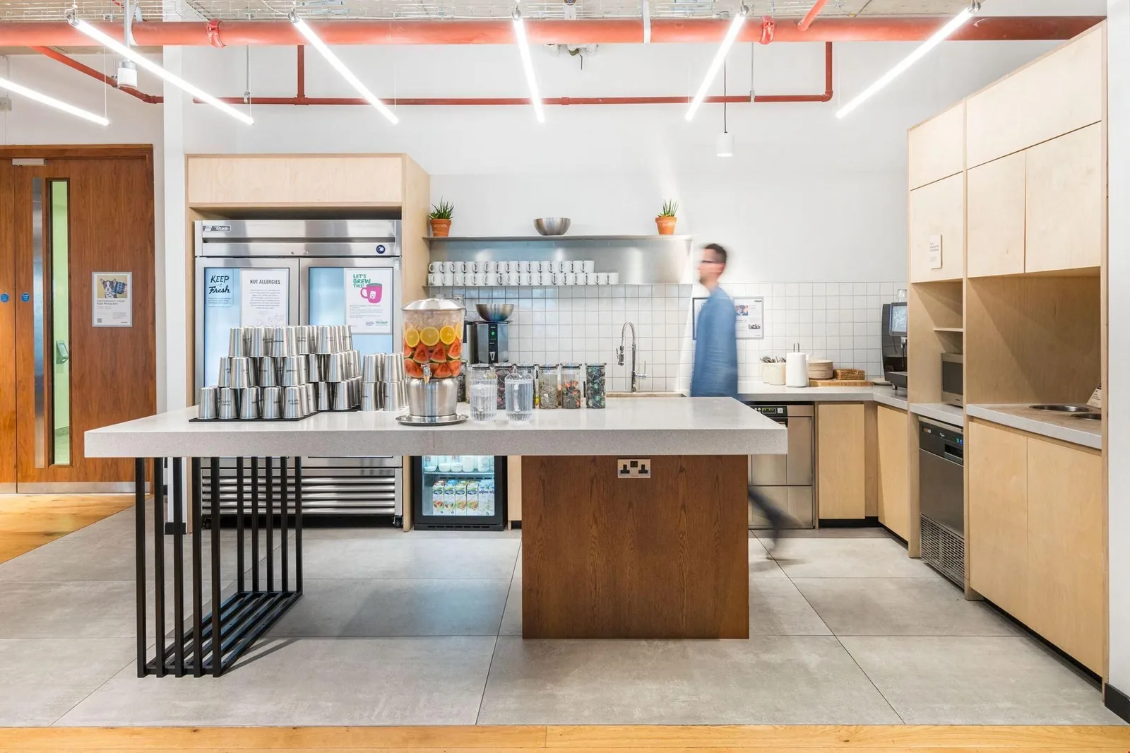 WeWork One St Peter's Square, Cuisine, Manchester