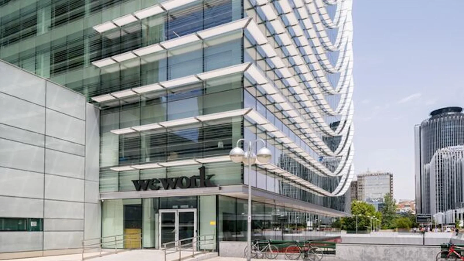Wework Paseo De La Castellana, 77, Fachada do edifício, Madrid