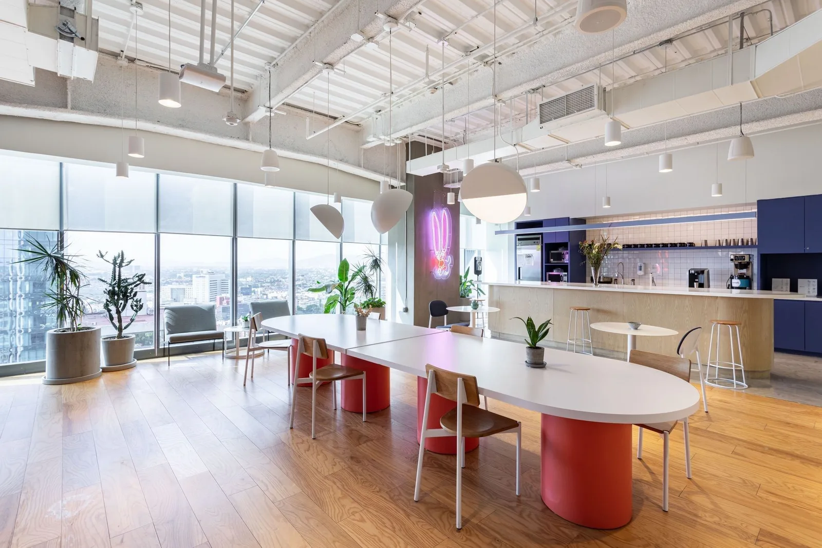 WeWork Reforma Latino, Cafeteria, Mexico City