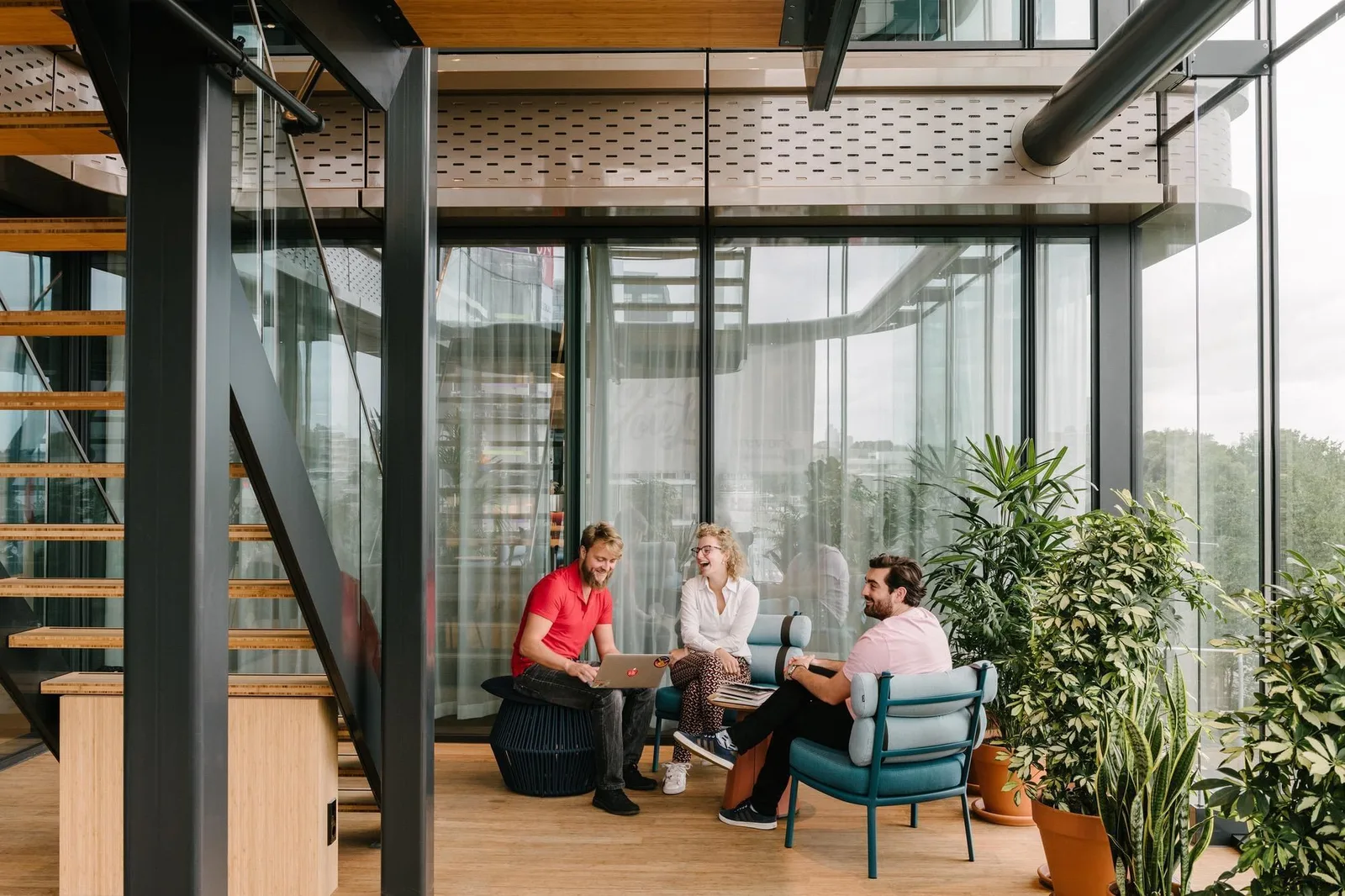 WeWork Strawinskylaan, Lounge, Amsterdam