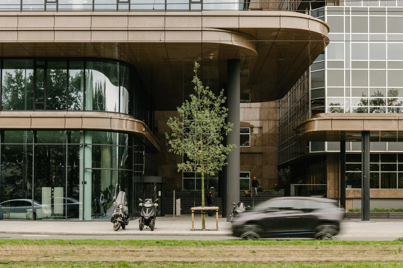 WeWork Strawinskylaan, Building facade, Amsterdam