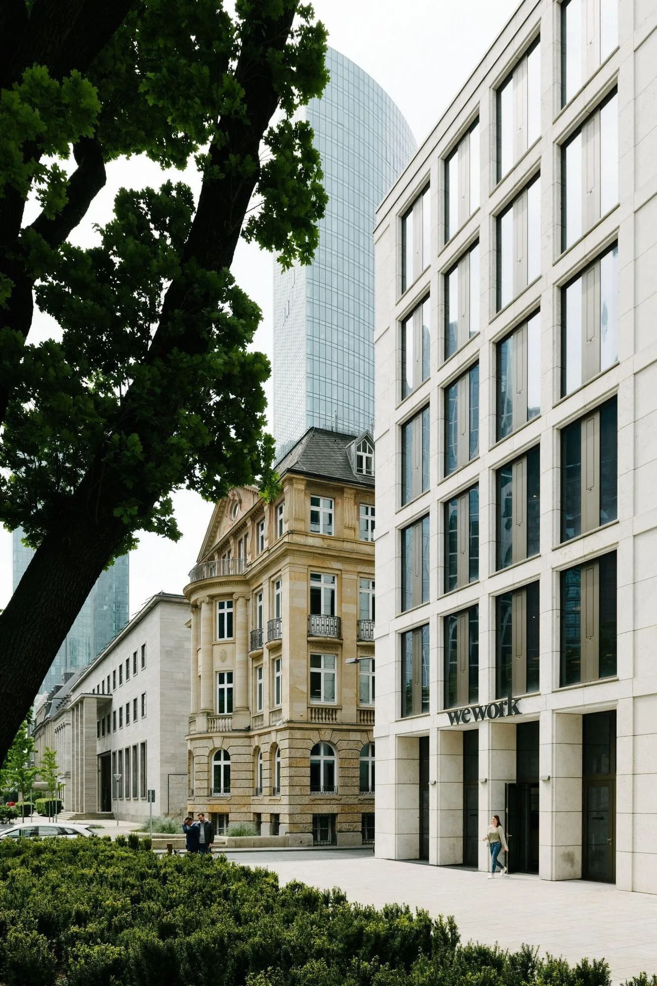 WeWork Taunusanlage 8, Gebäudefassade, Frankfurt am Main