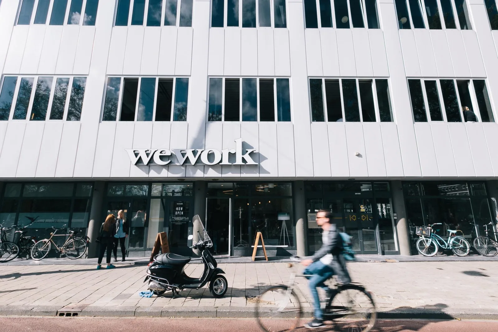 WeWork Weteringschans, Gevel van het gebouw, Amsterdam