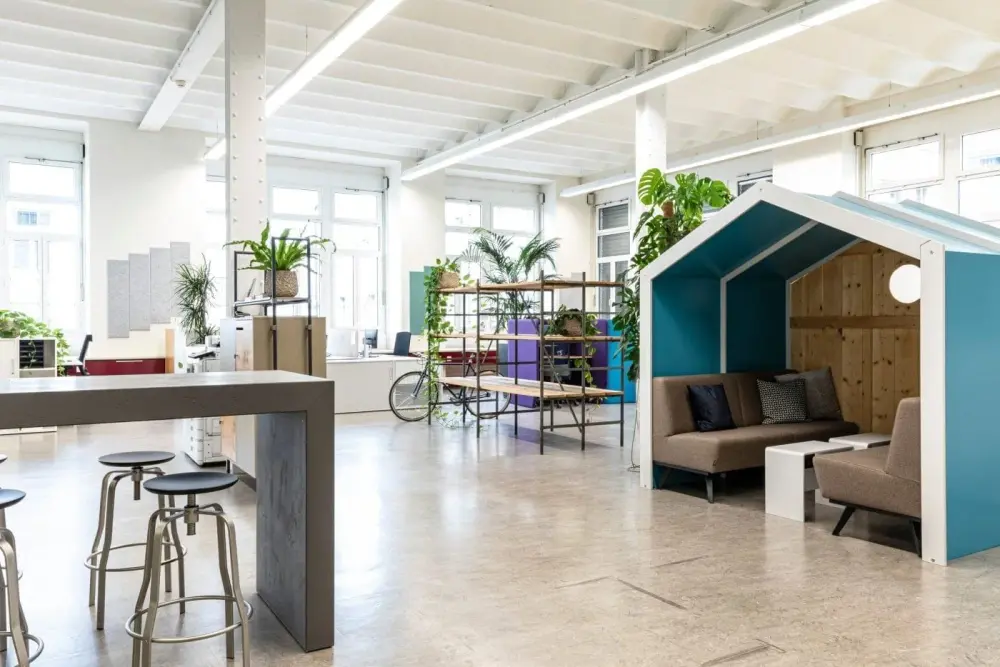 Co-Work SIG Areal am Rheinfall