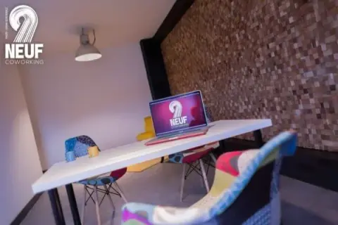 Bureau journée — Le 9 Coworking, La Rochelle