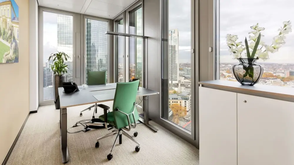 Private office for 2 persons · Contora Office Solutions - Frankfurt Marienturm
