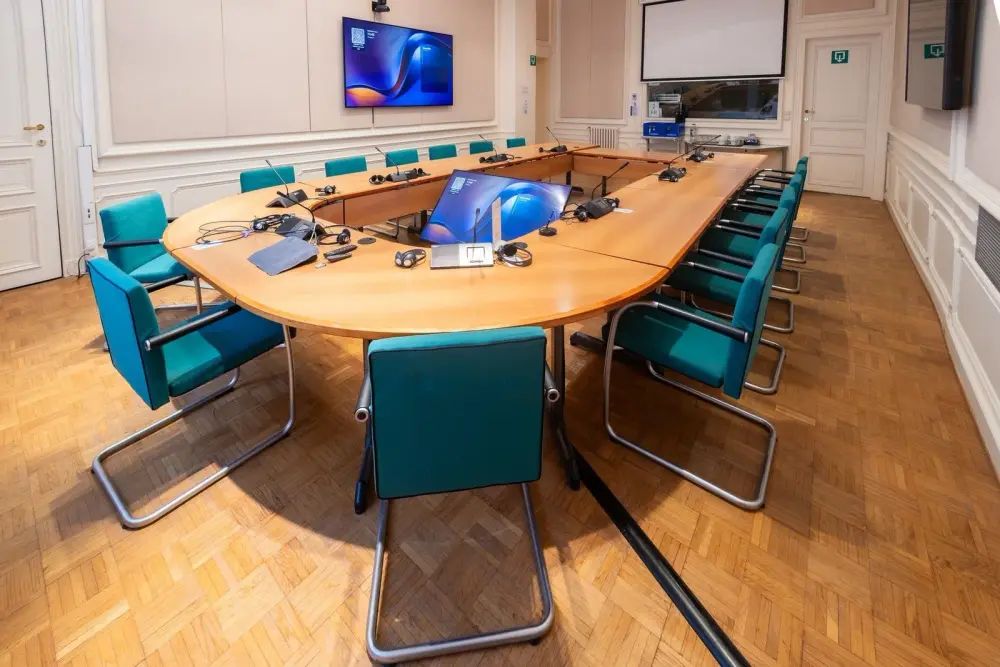 Salle de réunion 7 — Conseil central de l'économie - Avenue d'Auderghem