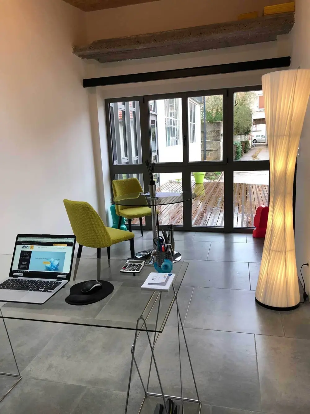 At Work Concept Office