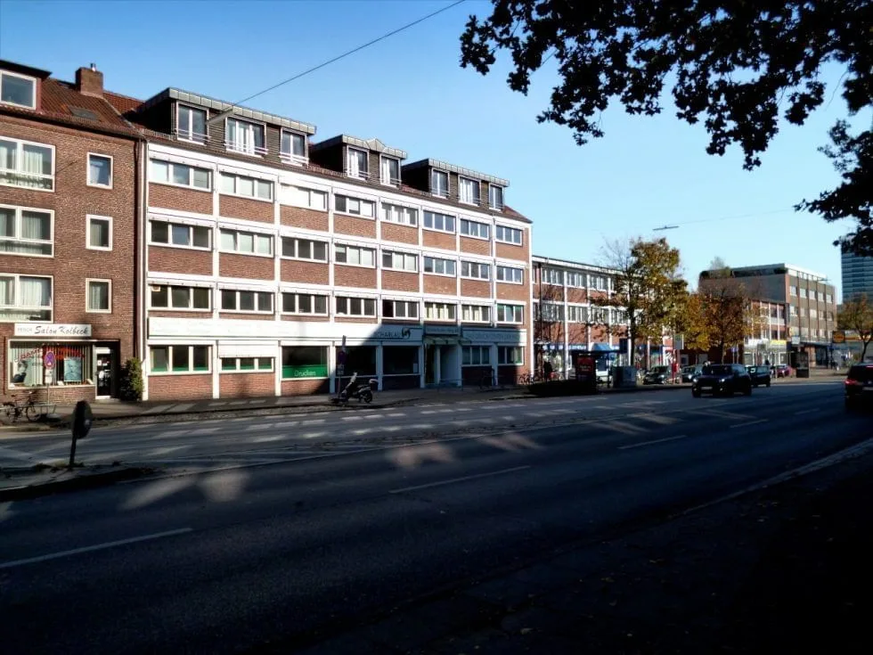 Winterhuder Hof, Building facade, Hamburg