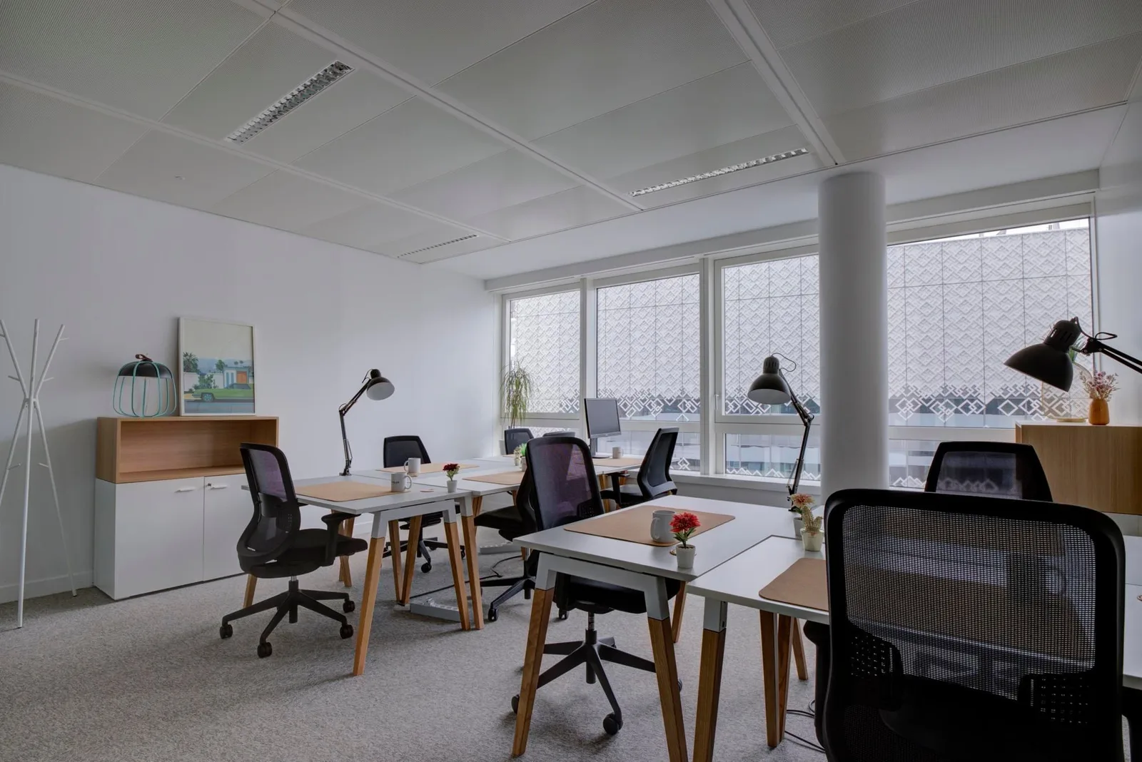 Wojo Lyon Part-Dieu, Privatbüro mit 6 Arbeitsplätzen, Lyon 3e