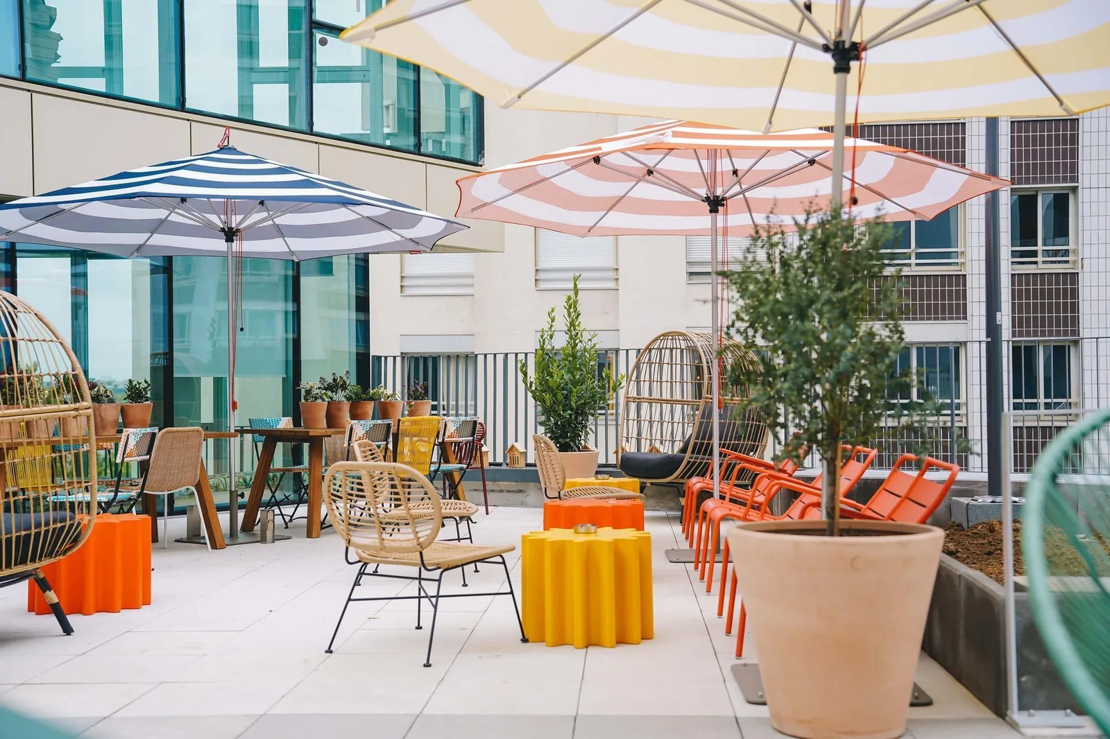 Wojo Montparnasse - Gaité, Terrasse et espace extérieur, Paris 14e