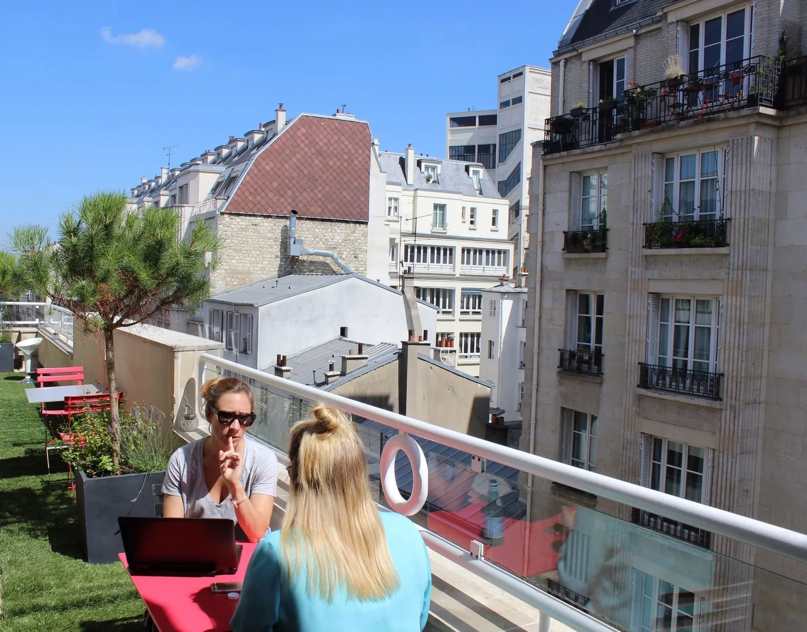 Work in Cardinet, Terrasse et espace extérieur, Paris 17e