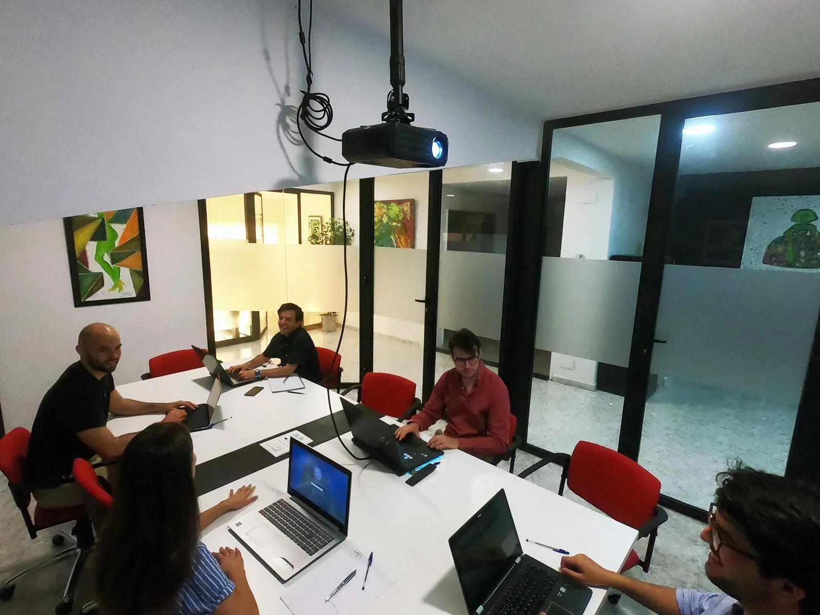 Work Center, Sala de reuniones para 8 personas, Salamanque