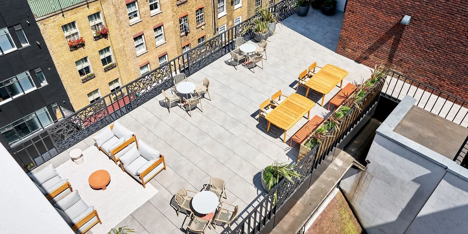 Work.Life St Cross Street, Terrasse et espace extérieur, Londres