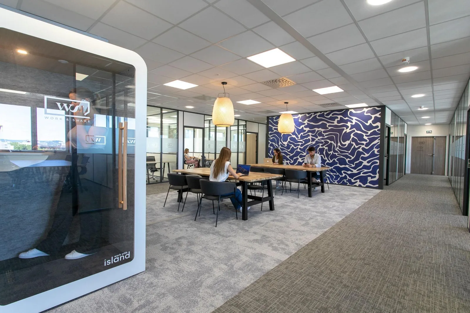 Work & Share Nanterre, Cabine acoustique, Nanterre