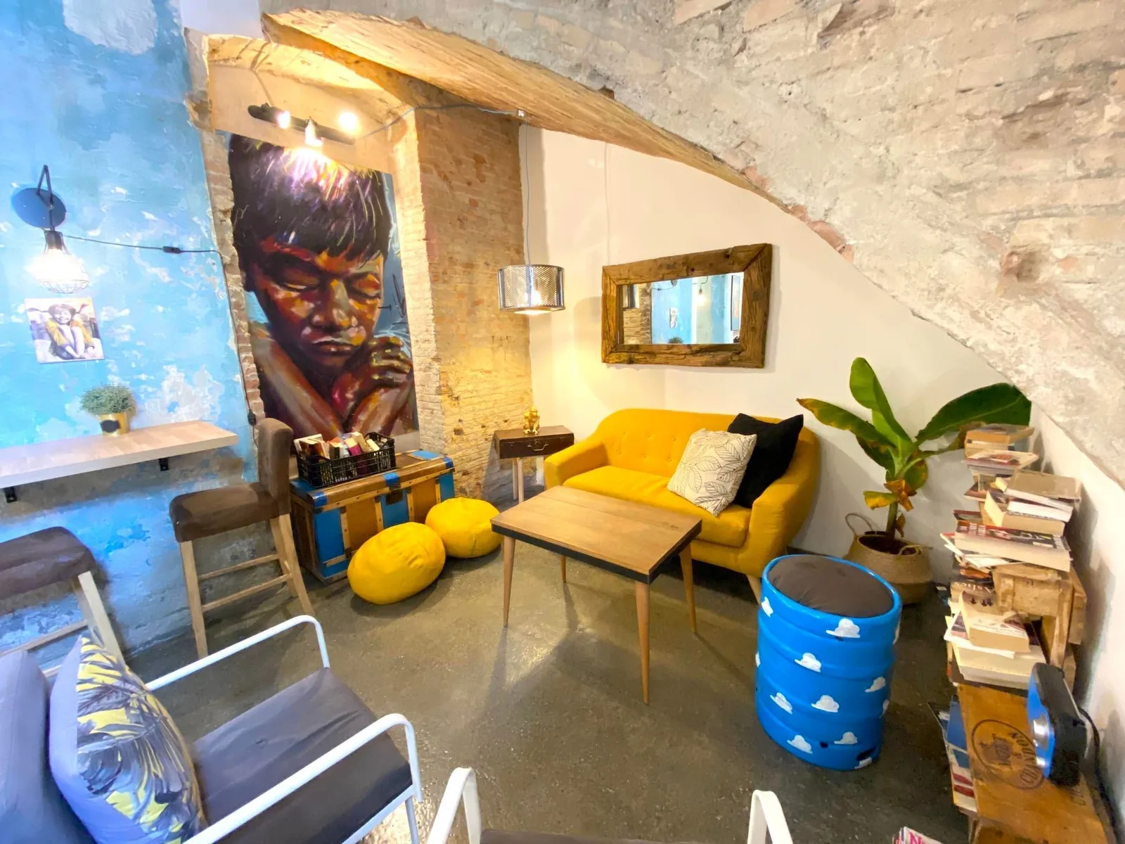 WorkINN by ECO Hostel, Zona de descanso, Granada