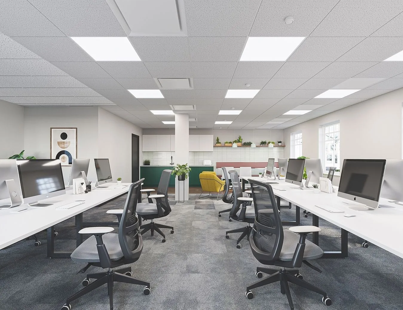 WorkNua, Open-plan office, Dublin