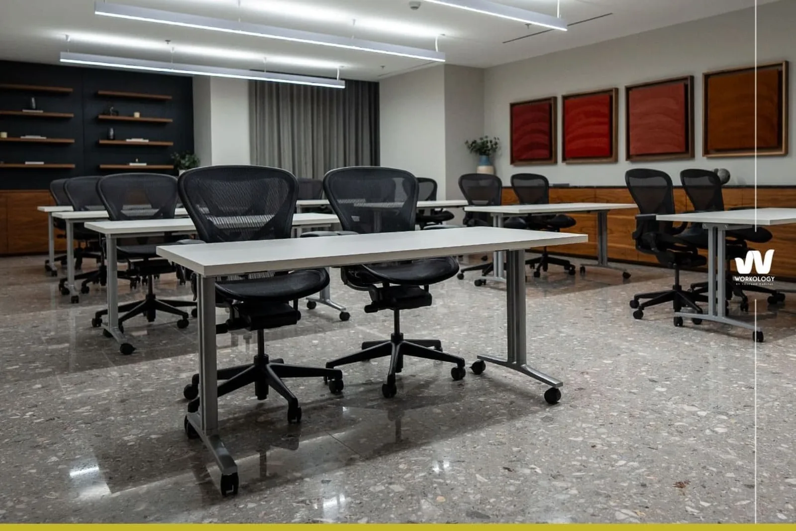 Workology, Training room for 14 people, Mexico City