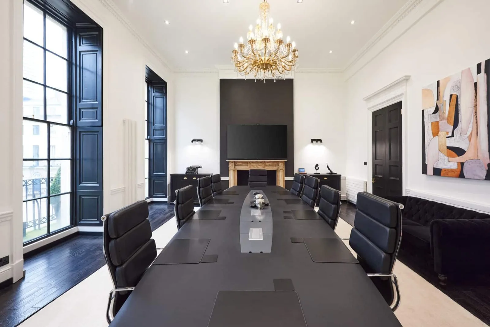 WorkPad Offices - 19 Portland Place, Meeting room for 13 people, London