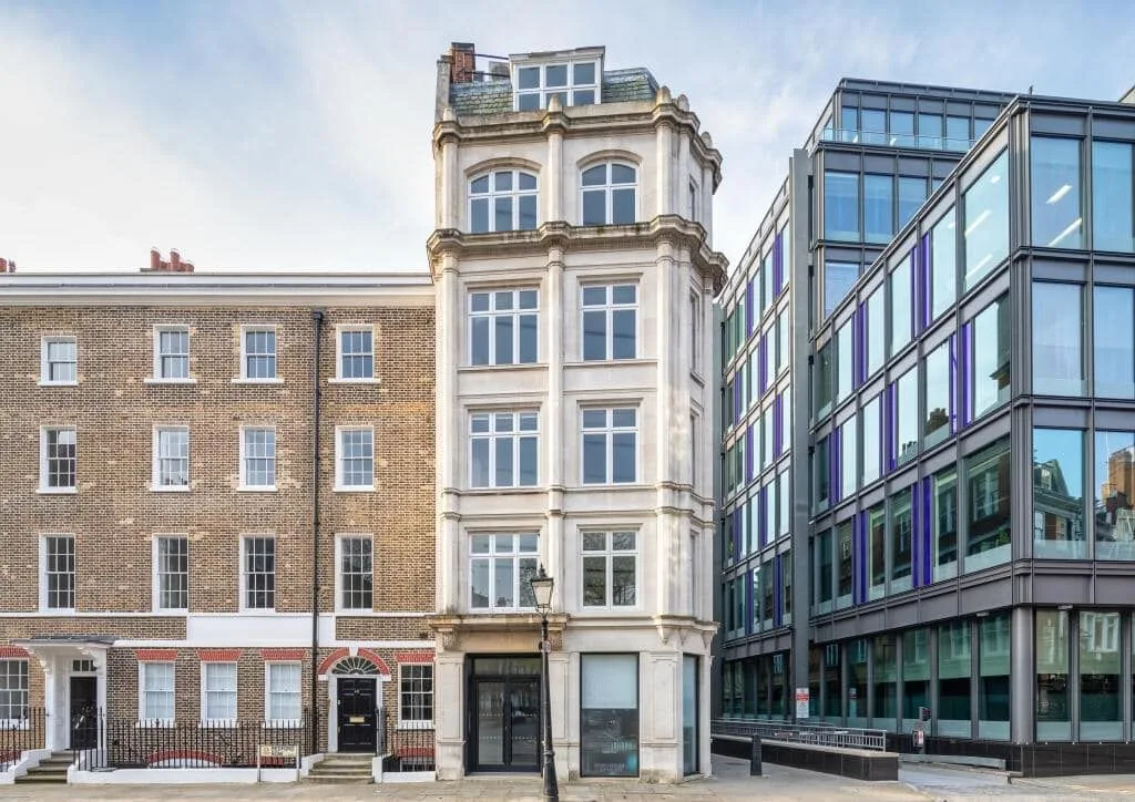 WorkPad Offices - 2 Bloomsbury Place, Building facade, London