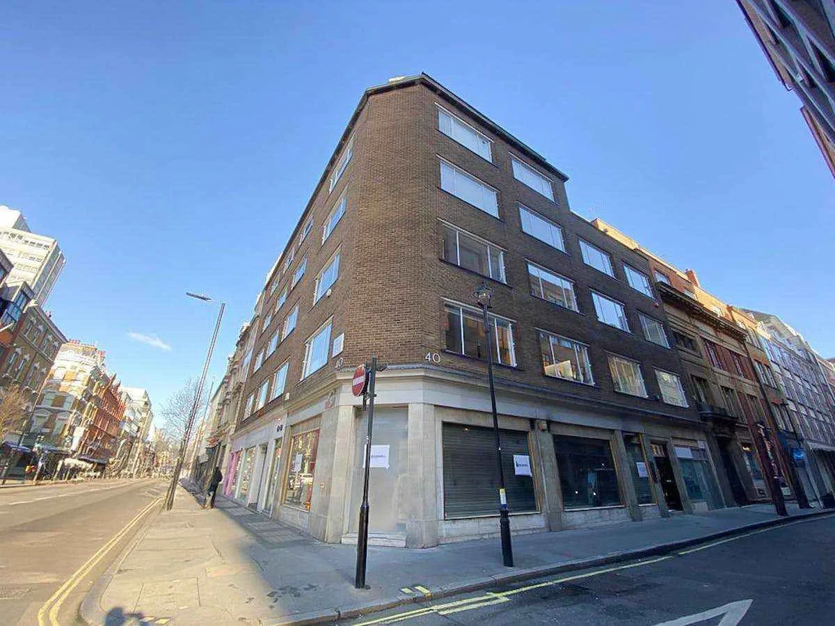 Workplace Plus 40 Great Portland Street, Building facade, London