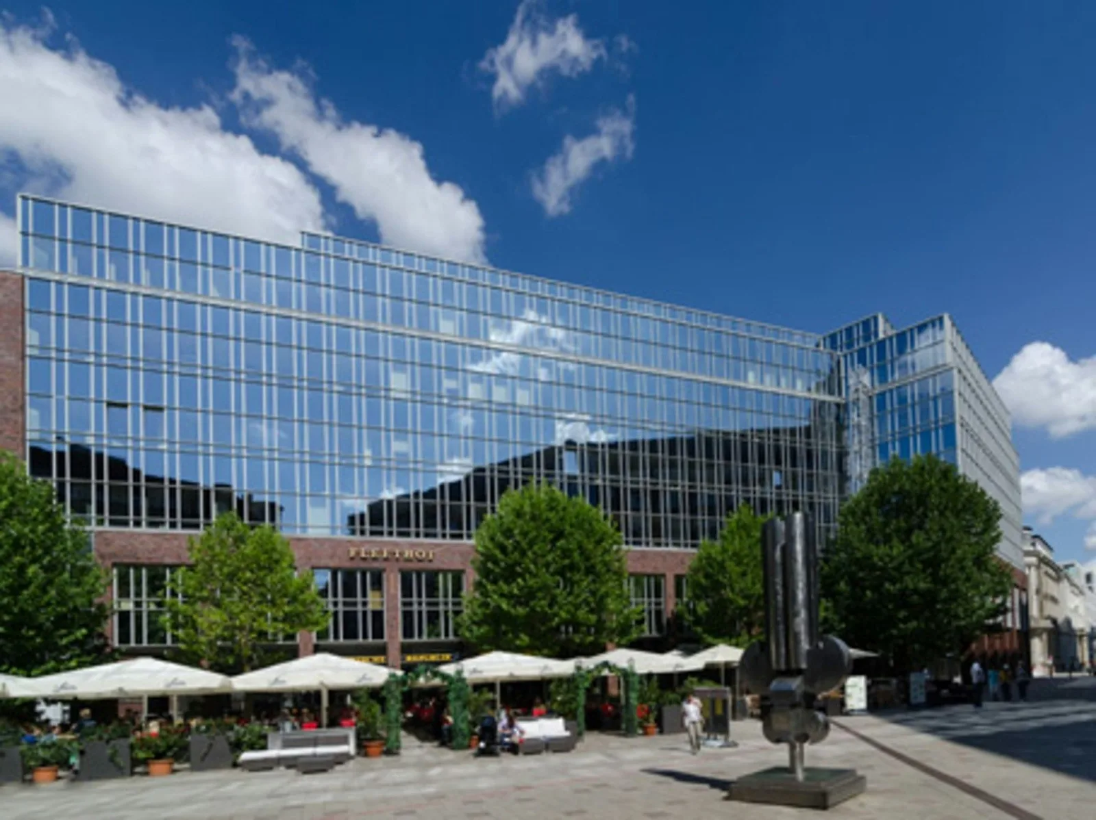 WorkRepublic Neuer Wall, Building facade, Hamburg