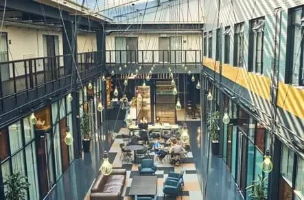 Workspace - Barley Mow Centre, Common area, Brentford