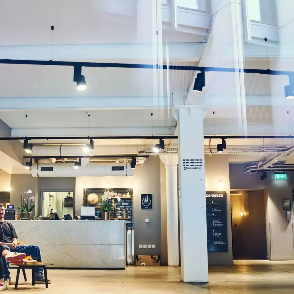 Workspace - Cargo Works, Reception, London
