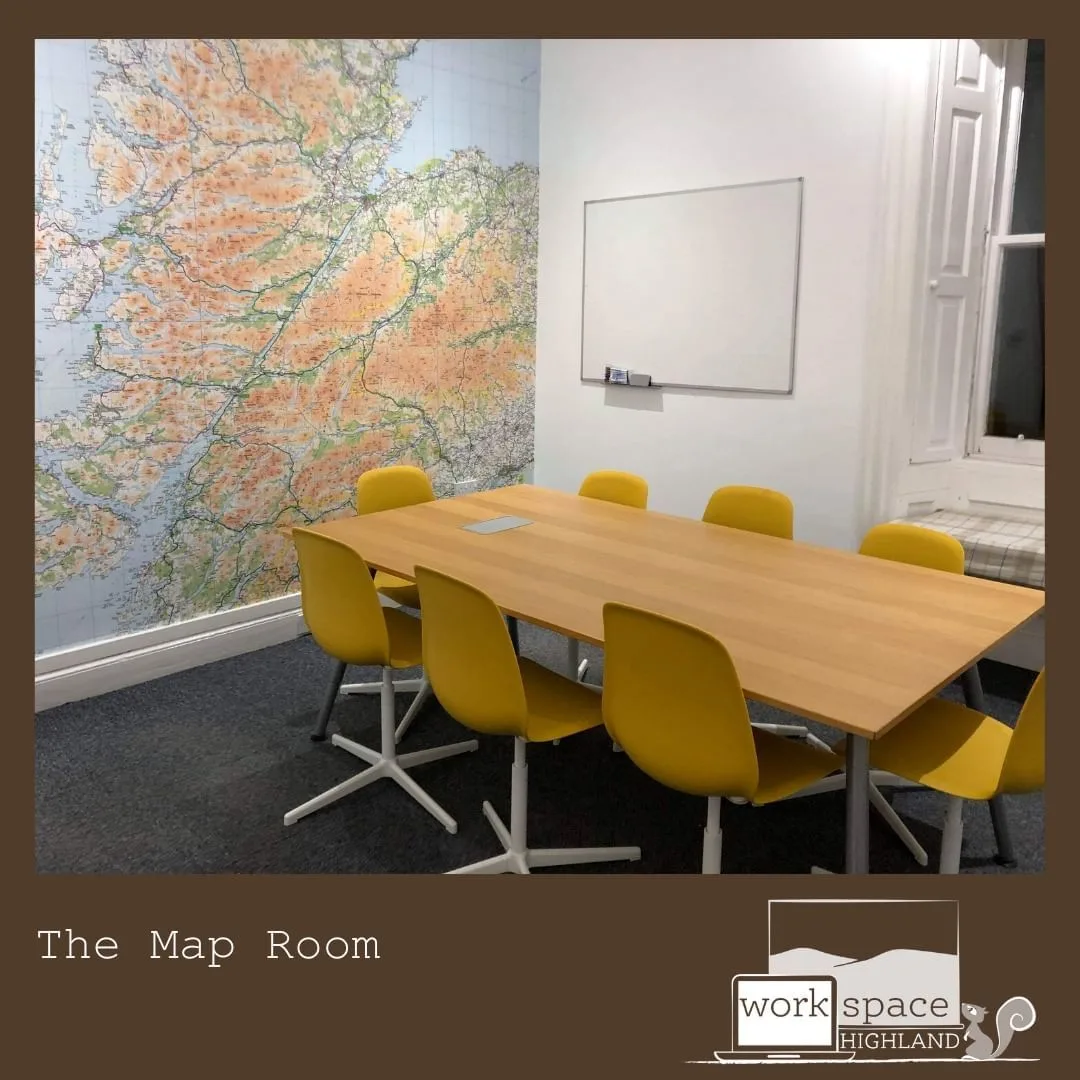 WorkSpace Highland, Meeting room for 8 people, Aviemore