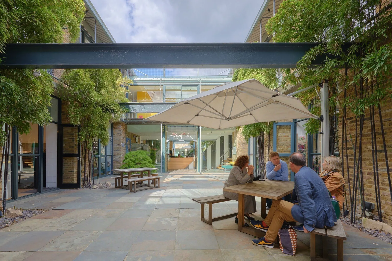 Worlds End Studios, Terrasse et espace extérieur, Londres