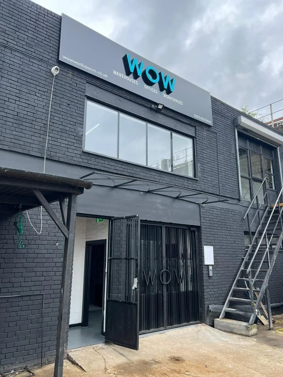 Wow Workspaces Battersea, Building facade, London