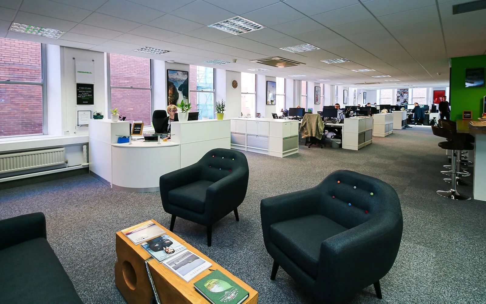 Wrkspace - Derby House, Reception, Preston