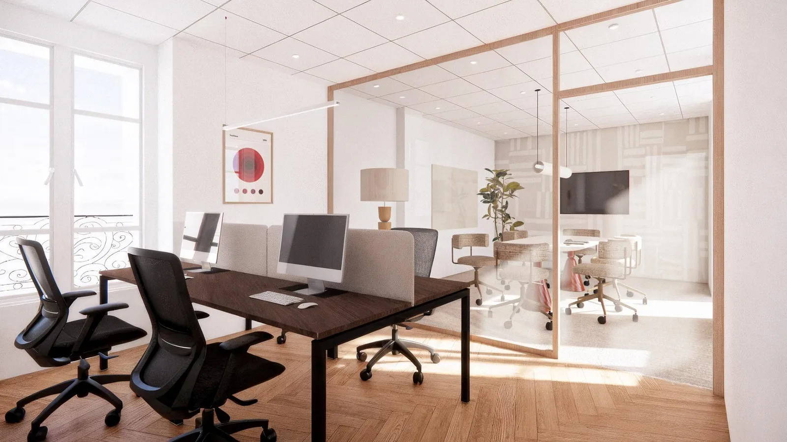 YouFirst 48 Montmartre, Bureau privatif 4 postes, Paris 2e